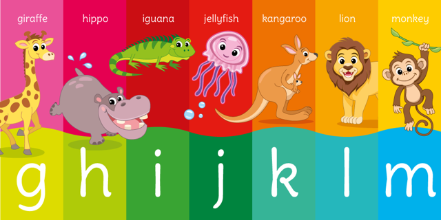 Animal Alphabet Sign - G to M