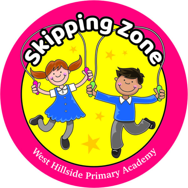 Skipping Zone Sign