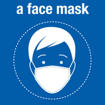 Please Wear a Face Mask Sign