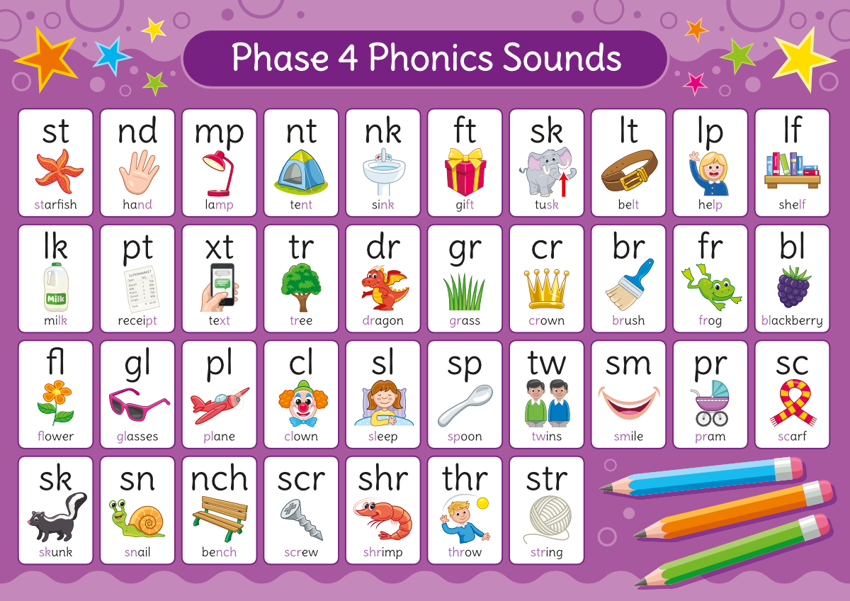 phase 4 phonics homework