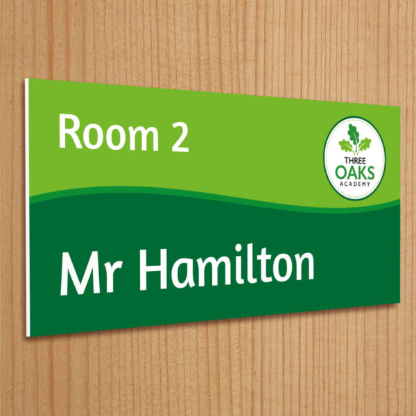 Room Identifier Sign for Schools