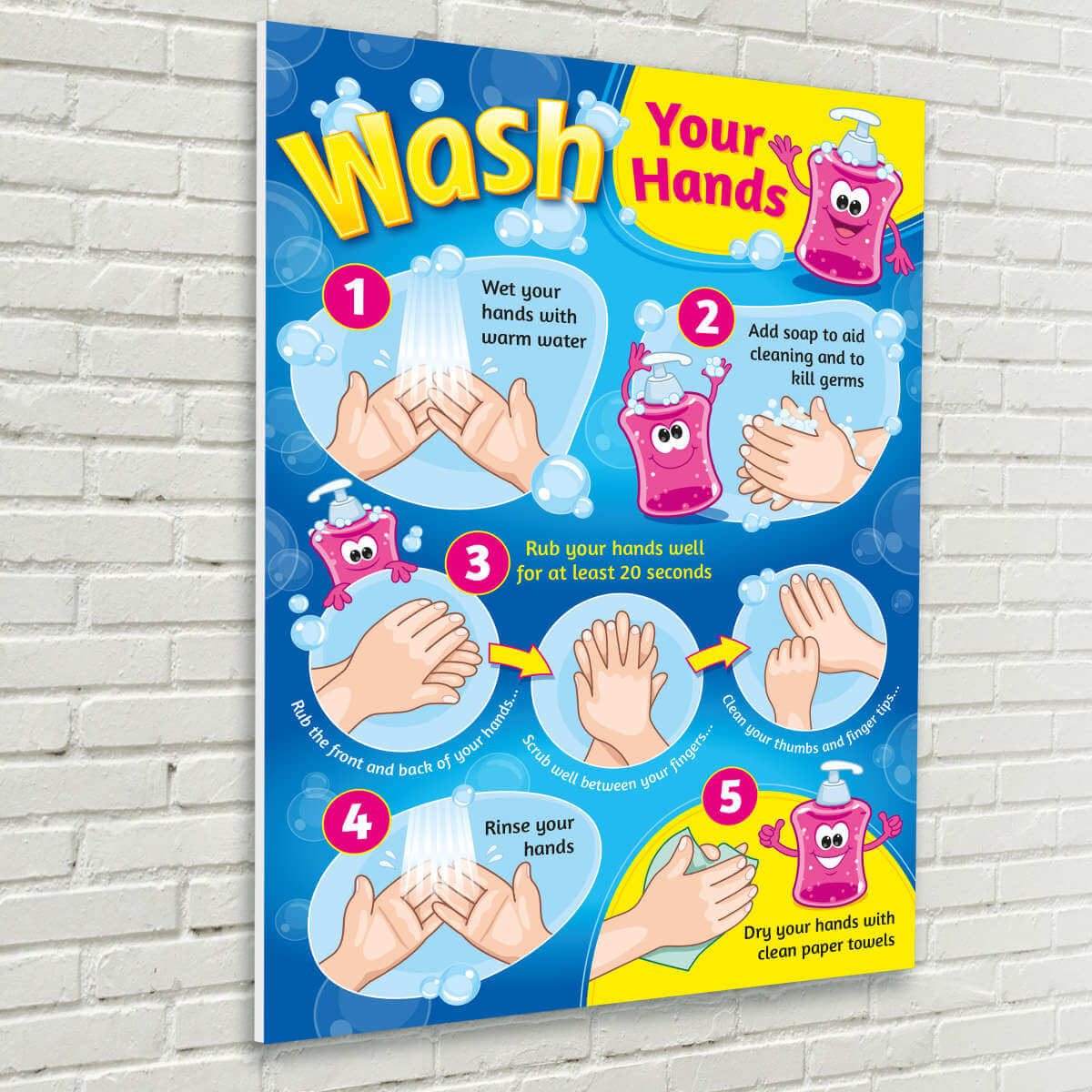 Wash Your Hands Sign Printable