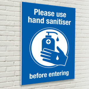 Hand Sanitiser School Sign