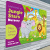 Animal themed welcome sign for schools