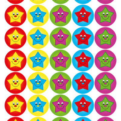 Stars Sticker Sheet