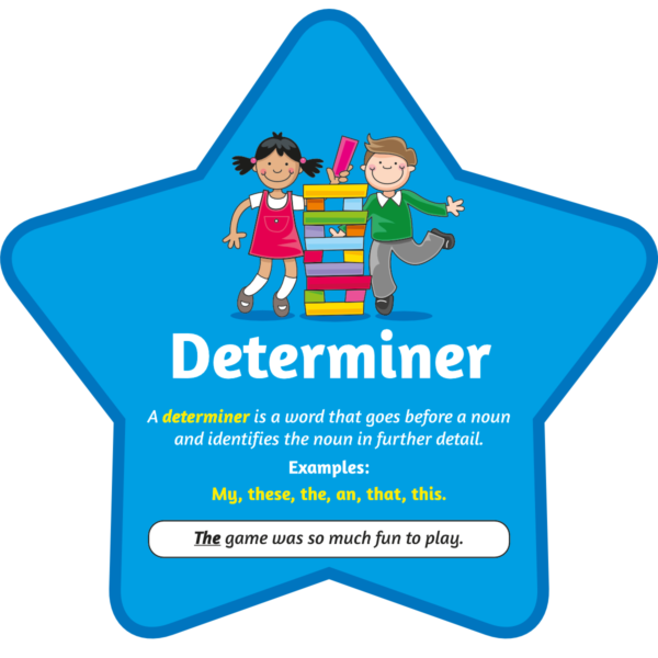 Determiner Sign for Schools