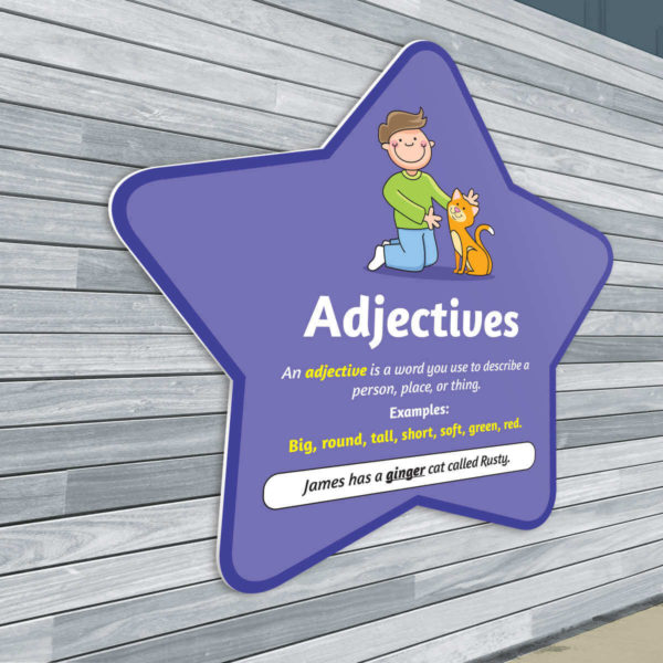Adjectives Sign for Schools