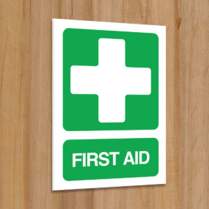 First Aid Sign for Schools