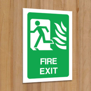 Fire Exit Sign for Schools