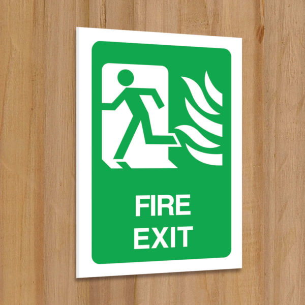 Fire Exit Sign for Schools