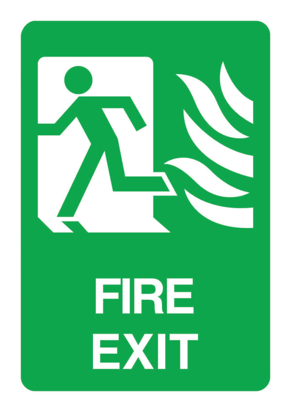 Fire Exit Sign for Schools