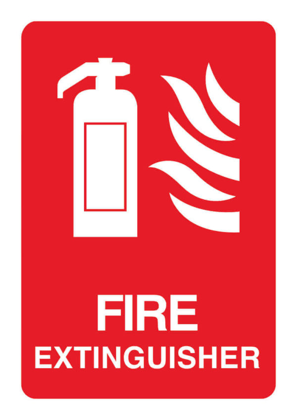 Fire Extinguisher Sign for Schools