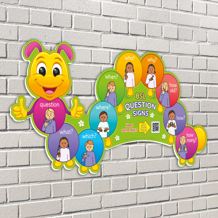 BSL Questions Caterpillar Sign British Sign Language for Schools