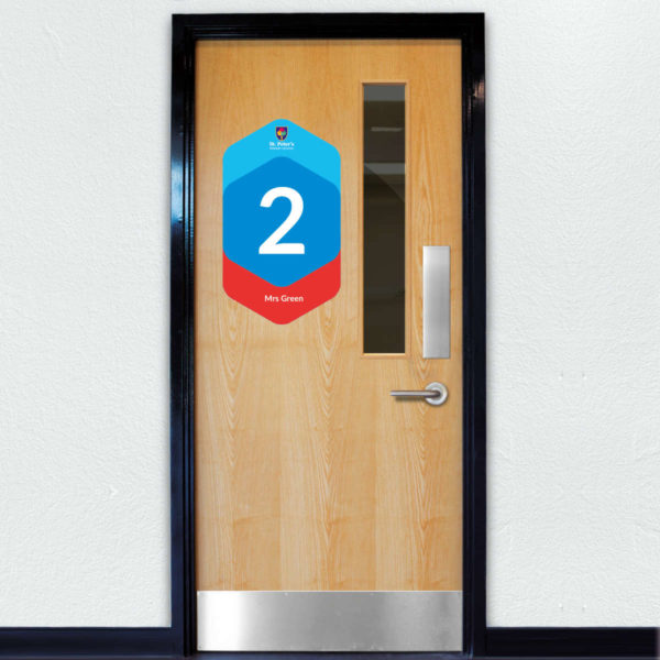 Door Stickers for Schools - Class 2