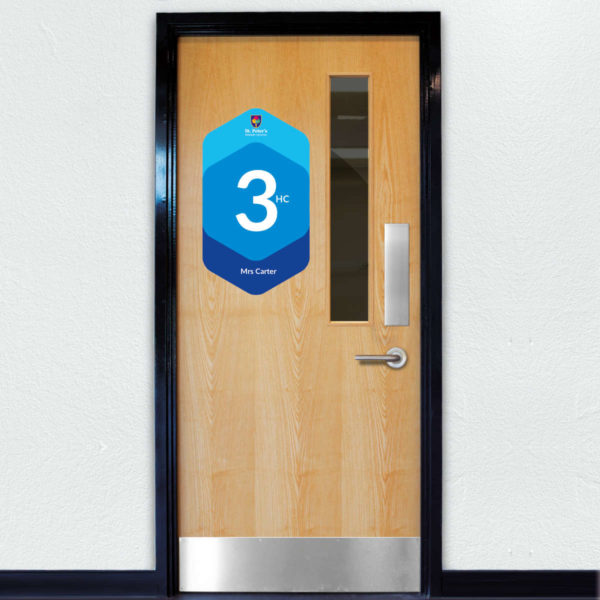 Door Stickers for Schools - Class 3