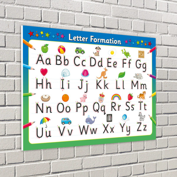 Letter Formation Sign for Schools