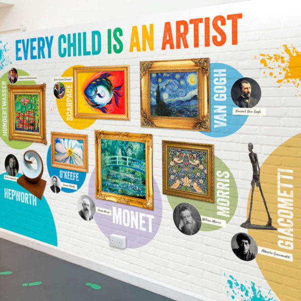 Art and Artists Wallpaper for Schools