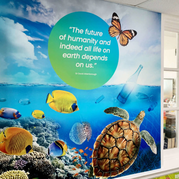 Nature and the Environment Wallpaper for Schools Attenborough Quote