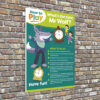 SSPLA0010 How to Play What's the Time Mr. Wolf Sign for Schools